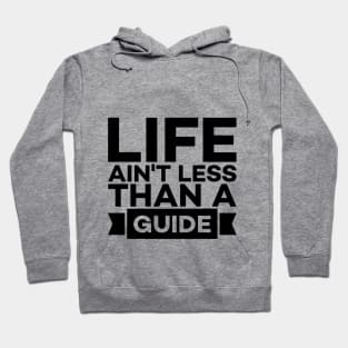 Life based typography Hoodie